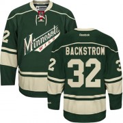 Minnesota Wild ＃32 Men's Niklas Backstrom Reebok Premier Green Third Jersey