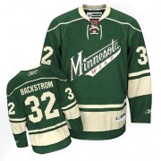 Minnesota Wild ＃32 Youth Niklas Backstrom Reebok Premier Green Third Jersey