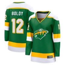 Minnesota Wild Women's Matt Boldy Fanatics Branded Breakaway Green Special Edition 2.0 Jersey