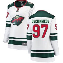 Minnesota Wild Women's Dmitry Ovchinnikov Fanatics Branded Breakaway White Away Jersey