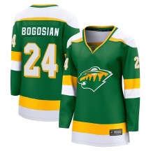 Minnesota Wild Women's Zach Bogosian Fanatics Branded Breakaway Green Special Edition 2.0 Jersey